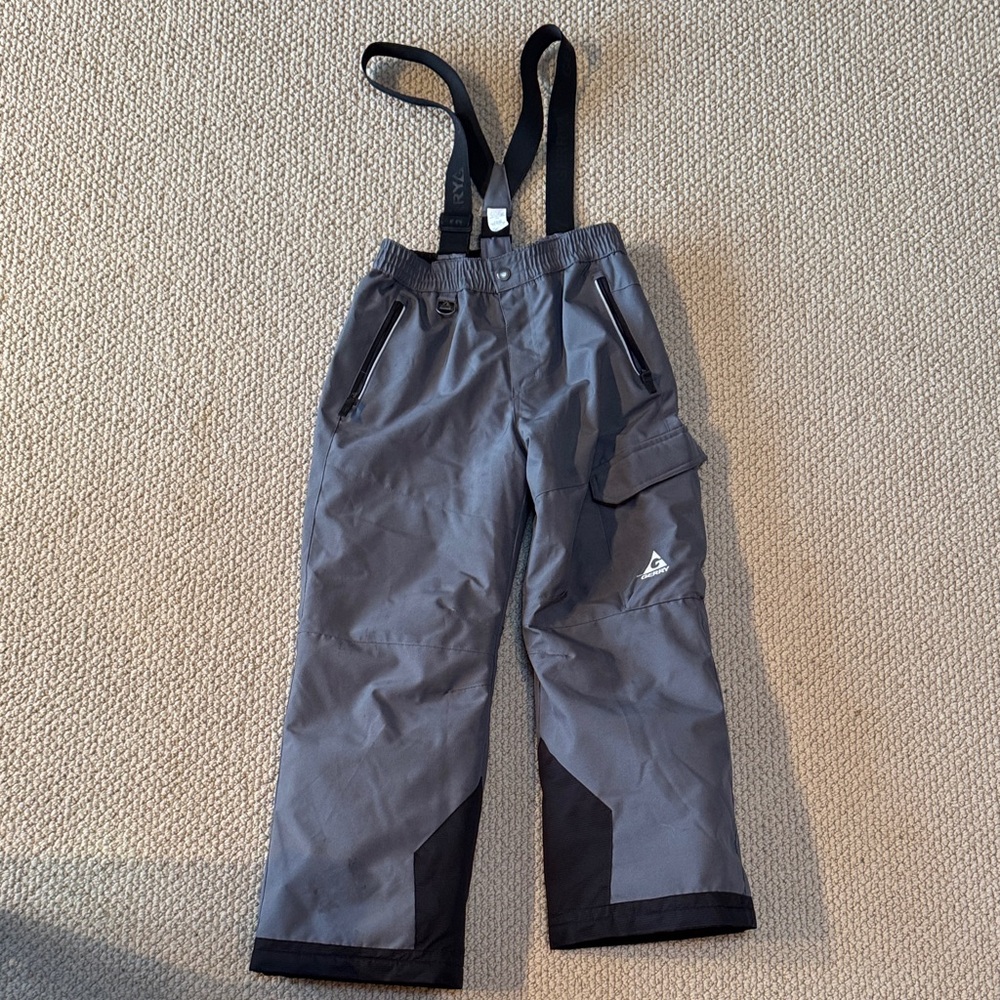 Gerry Weber Charcoal Kids Overalls with Suspenders
